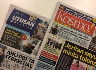 It’s all about the money for Utusan; talk is free