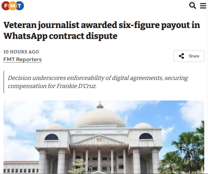 jouro.2025 Free Malaysia Today report published on July 20, 2025.