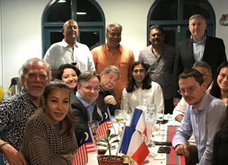 Representatives from French Embassy in Malaysia visit NPC Reps from the French Embassy together with NPC members at the club house on Oct 23, 2025.
