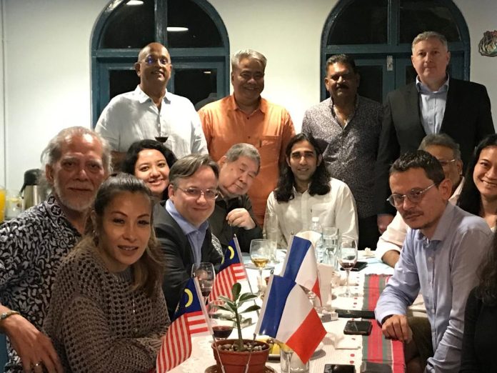 French Embassy visit 2025 Reps from the French Embassy together with NPC members at the club house on Oct 23, 2025.